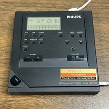Vintage Philips AZ6808 Portable CD Player Dual DAC Tested Working