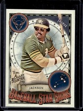 2019 Topps Allen & Ginter Reggie Jackson Baseball Star Signs #BSS-22 Athletics