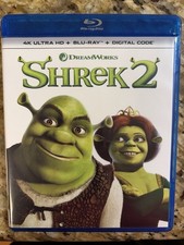Shrek 1 & 2 Blu Ray With Digital Code