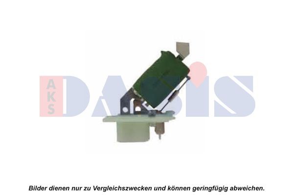 Aks Dasis Widerstand, InnenraumgebläSe 700008N FüR Opel-image