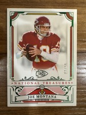 2025 National Treasures Joe Montana Emerald First On Print /10