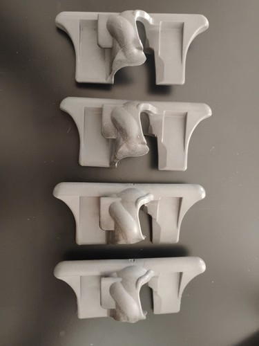 4 Springfree Trampoline Mat Rod Holders. Newer Vers. Same As Black
