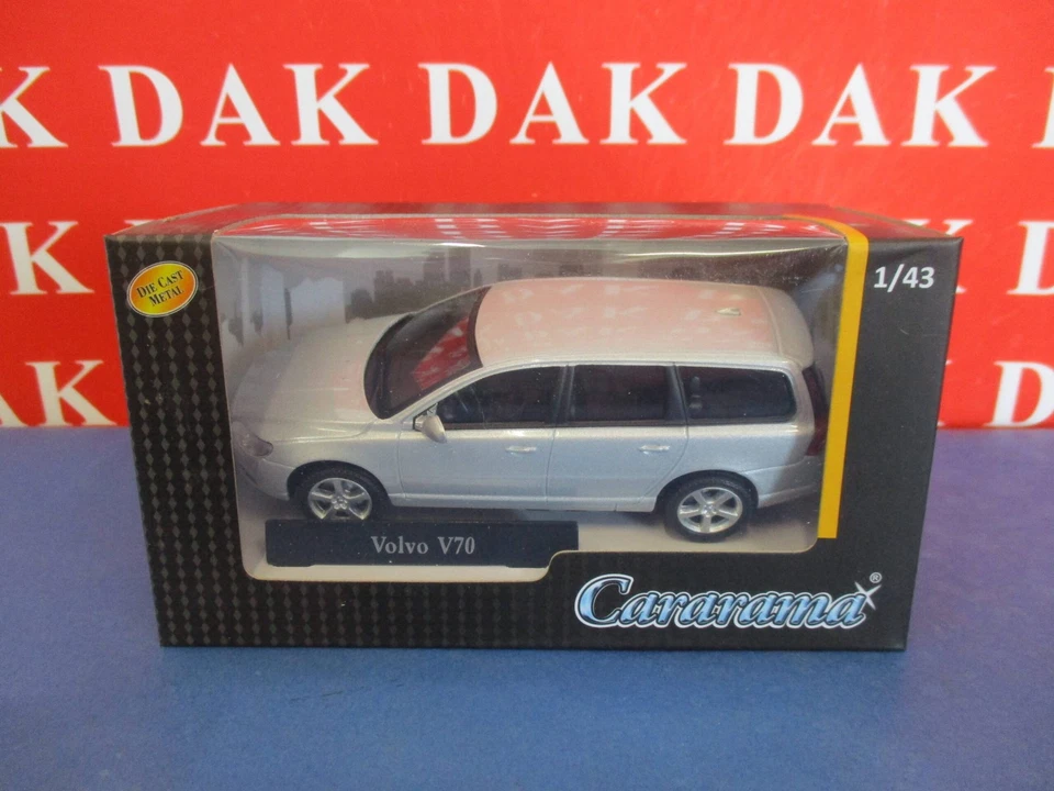 Die cast 1/43 Modellino Auto Volvo V70 Silver 2009 by Cararama - Immagine 4 di 4