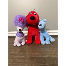 Kohl's Cares Clifford, Chloe, Mac Stuffed Plush Set