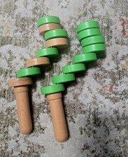 True Balance Handheld Wooden Toy Game by Excite STEM Coordination Set Of 2