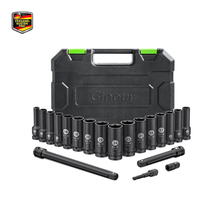 Ginour Schlagschrauber NüSse Set 1 2 Zoll 8-24Mm