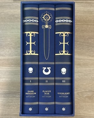 dark imperium Trilogy Box Set, black library limited edition