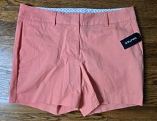 Nautica Shorts Women's 8 Coral Pink NWT