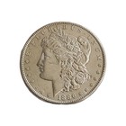 1886 $1 Morgan Silver Dollar BU Nice Luster 90% Silver #37 — photo 1