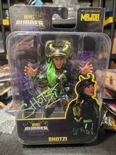 SHOTZI Big Rubber Guys SIGNED by Collect Major, New In Package, Good Condition