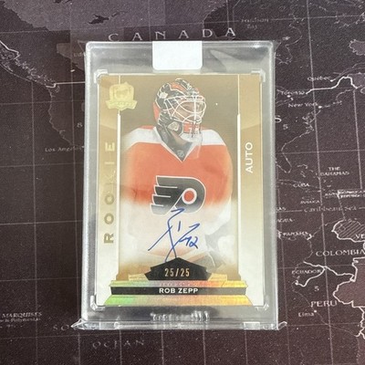 2014 Upper Deck The Cup Gold 25/25 Rob Zepp Rookie Auto RC Eisbären Berlin