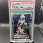 2020 Panini Donruss Optic - Rated Rookies CeeDee Lamb #156 Holo Prizm (RC) psa9