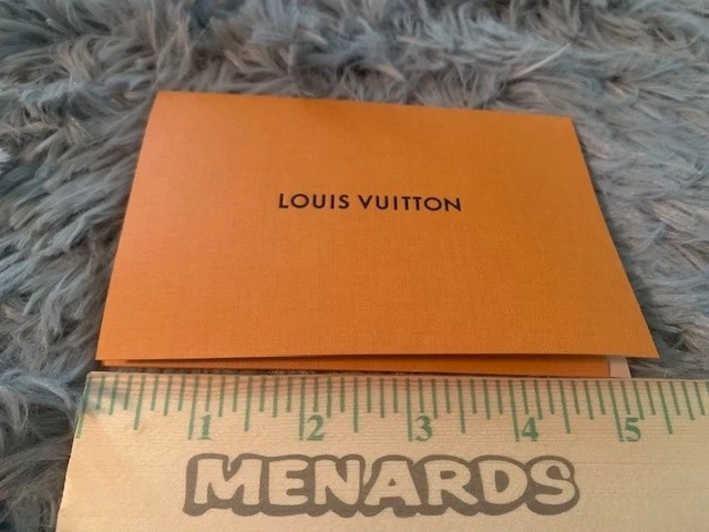Louis Vuitton подарочная карта сертификаты держатели 6 конвертов аксессуары коробка - Изображение 4 из 4