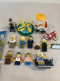 LEGO CITY MINFIGURE & PARTS LOT Police Patrol Boat 60277 60134 3368 Space Center