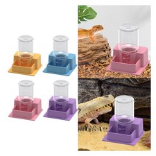 Reptile Feeder Automatic Water Dispenser Sturdy Terrarium Decor Reptile Water