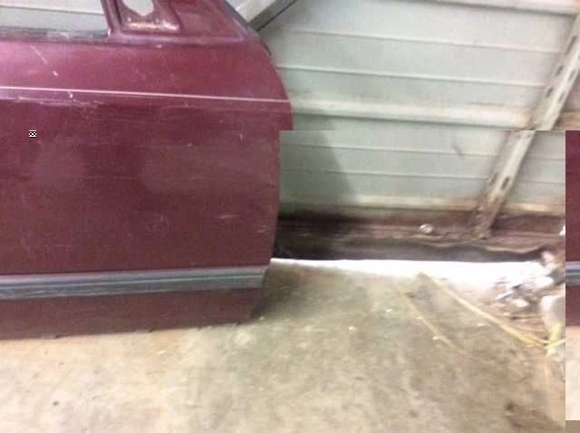 87 88 89 MERCEDES BENZ 260E 300E FRONT RIGHT DOOR SHELL ELECTRIC | BURGUNDY Foto 3 de 4