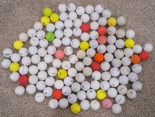 11 Dozen 132 Used 4A Golf Balls   Mixed Brands Titleist Callaway Bridgestone