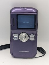 Vivitar DVR 430HD HD Digital Camcorder 4X Zoom Purple Video Recorder