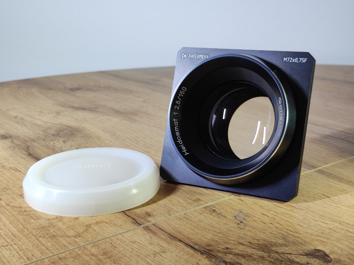 Rollei HEIDOSMAT 2.8/150 & Graflex lens board - Aero Ektar