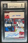 2024 Panini Encore Jahmyr Gibbs Sam LaPorta Pinnacle Pen Pal Red Auto #/50 BGS 9