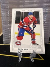Upper Deck Series 2 O-Pee-Chee Glossy Owen Beck #R-29 Rookie Canadiens NHL