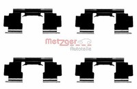 Metzger ZubehöRsatz, Scheibenbremsbelag Vorderachse U.A. FüR Honda, Mg, Rover