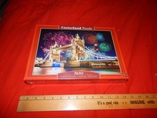Castorland Tower Bridge, London, England 500 Piece Jigsaw Puzzle-New, sealed