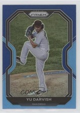 2021 Panini Prizm Tier II Blue & Carolina Blue Prizm Yu Darvish #142 1ax