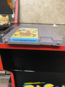 The Adventures of Rocky Bullwinkle and Friends Nintendo NES Complete CIB