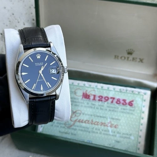 Rolex Oysterdate Precision Ref: 6694 S. Steel 34mm Men's Watch w/ Box & Papers!