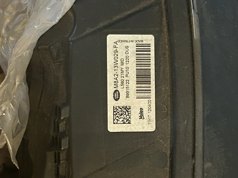 OEM 2021 LAND ROVER RANGE ROVER VELAR FARO LED LADO DERECHO DERECHO BONITO Foto 4 de 4