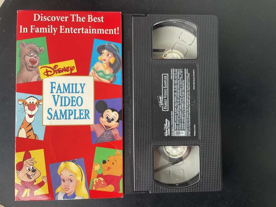Disney Family Video Sampler VHS Tape Cartoon Kids - Image 4 of 4