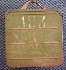 Original Soviet WW2 ammunition box. Is in a used condition, has patches of rust.