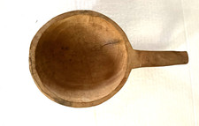 Antique Wooden Ladle, HandCarved
