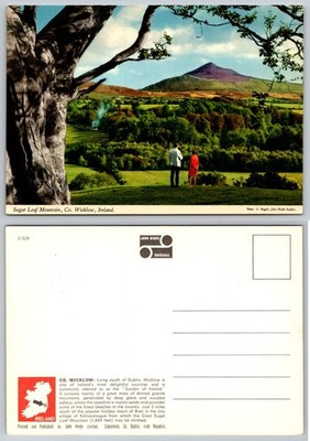 Sugar Loaf Mountain Co Wicklow Ireland John Hinde Scenic Postcard