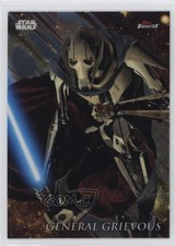 2018 Topps Finest Star Wars General Grievous #37 9pa