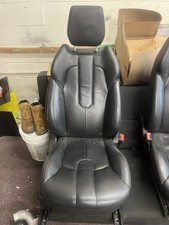 12-15 Land Range Rover Evoque Front Left Driver Leather Seat Black 1404 Oem