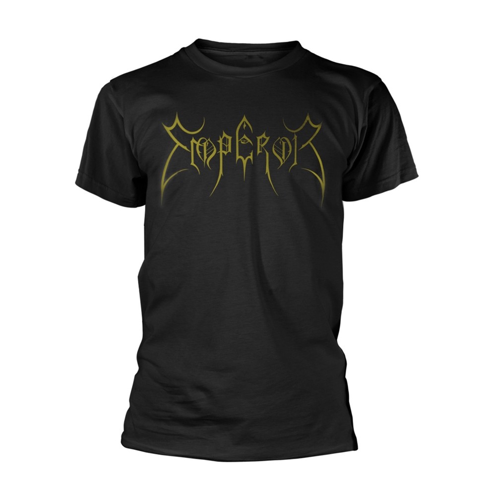 EMPEROR - LOGO GOLD BLACK T-Shirt Small