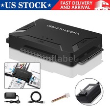 USB 3.0 To IDE/SATA Converter Adapter Kit For 2.5"/3.5" SATA/IDE/SSD Hard Drive