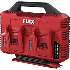 FLEX 2 Port Rapid Powertool Battery Charger 12/18V - EU Plug
