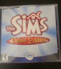 The Sims Deluxe Edition PC 2 disc CD Video Game