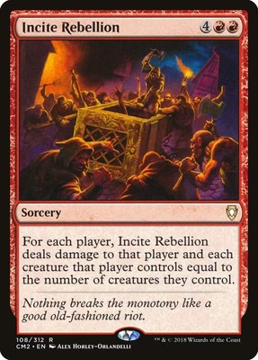 Incite Rebellion [Commander Anthology Volume II] Near Mint