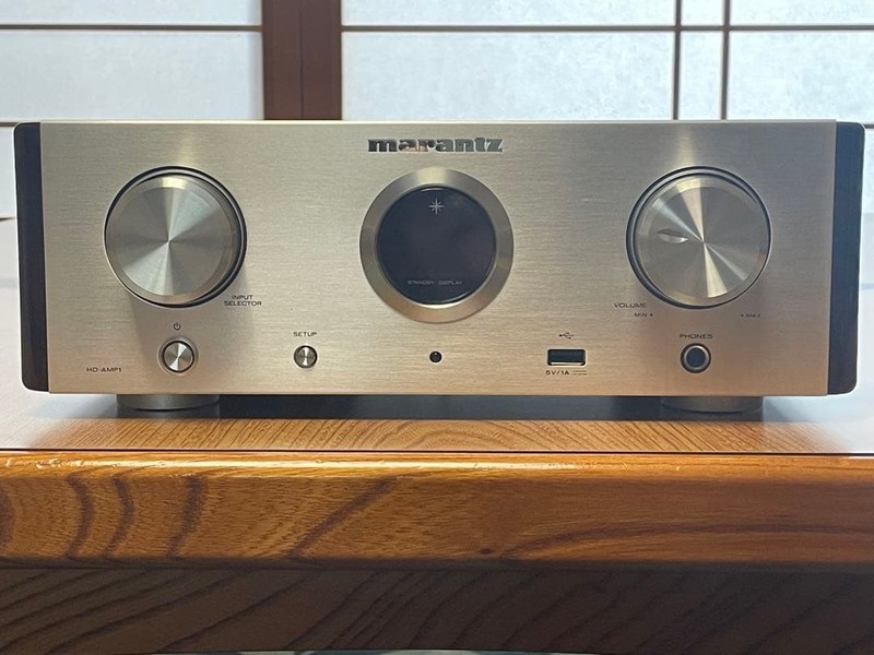 Marantz HD-AMP1 Integrated Amplifier USB DAC Headphone Amp Tested W/ Remote FS