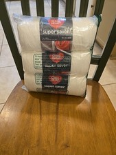 Red Heart Super Saver White Yarn - 3 Pack of 198G/7Oz - Acrylic - 4 Medium Wors