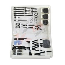 Top Sale Professional Black Matte Multi Operational Hair Extension Tools Kit