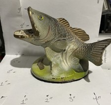 Carquinez Straits CAL Striped Bass 12oz. BRASS Figurine/ Paperweight/Trophy/Sou