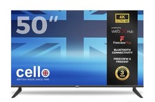 Image of 50″ Smart WebOS 4K Ultra HD TV with Freeview Play and Frameless Bezel