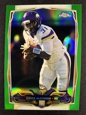 2014 Topps Chrome #160 Jerick McKinnon Green Refractor Rookie