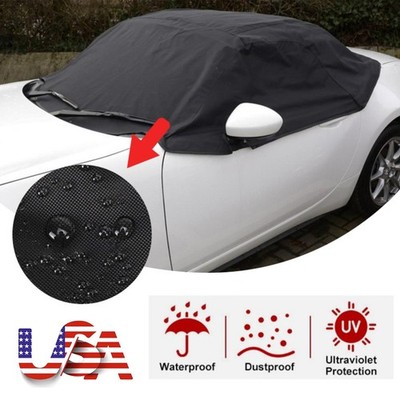 For 89-05 Mazda Miata MX-5 Miata LS Convertible Soft Top Roof Cover Half Cover