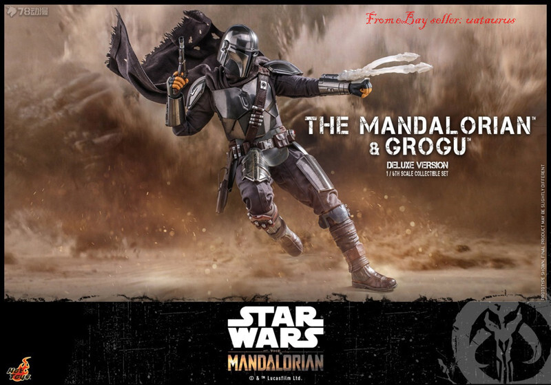 Hot Toys 1/6 Tms052 The Mandalorian The Mandalorian & Grogu Deluxe